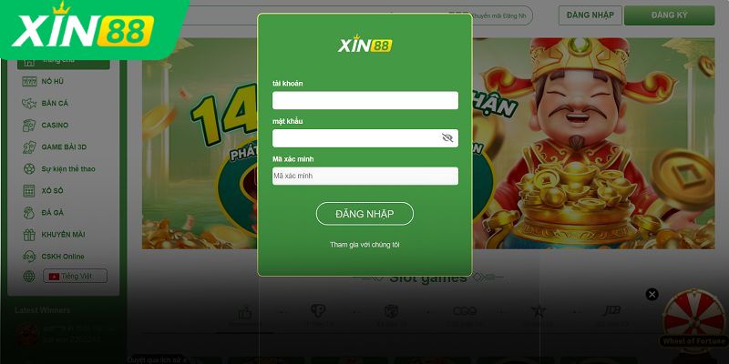 Điền thông tin cá nhân