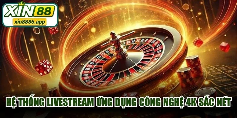 Hệ thống Livestream ứng dụng công nghệ 4K sắc nét