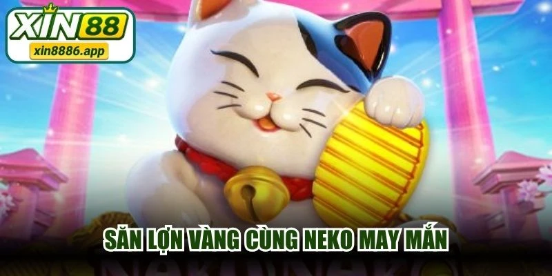 Săn lợn vàng cùng Neko May Mắn